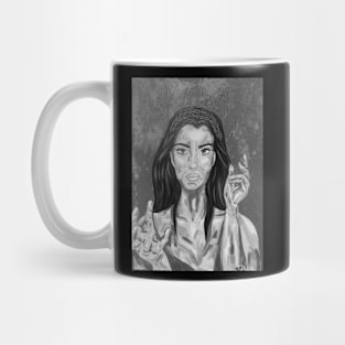 I am Black and White Mug